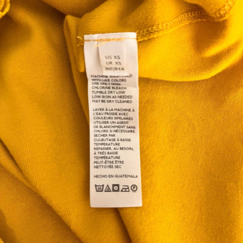 Women's Mustard Yellow Tank Top - Picture 9 of 10